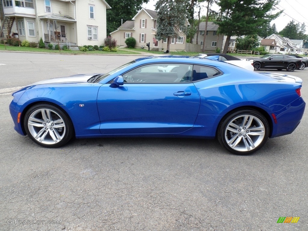 Hyper Blue Metallic 2017 Chevrolet Camaro LT Coupe Exterior Photo #115060495