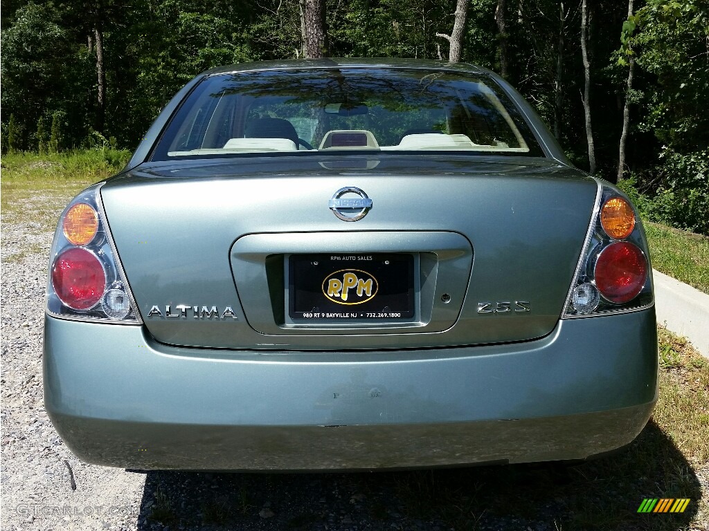 2002 Altima 2.5 S - Mystic Emerald Metallic / Blond Beige photo #8