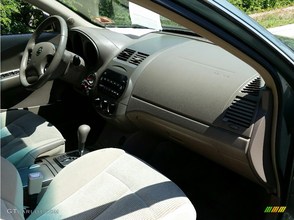 2002 Altima 2.5 S - Mystic Emerald Metallic / Blond Beige photo #11