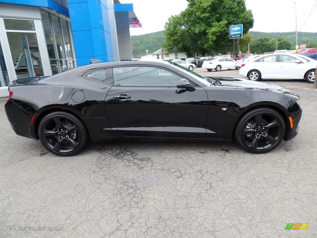 2017 Camaro LT Coupe - Black / Jet Black photo #4