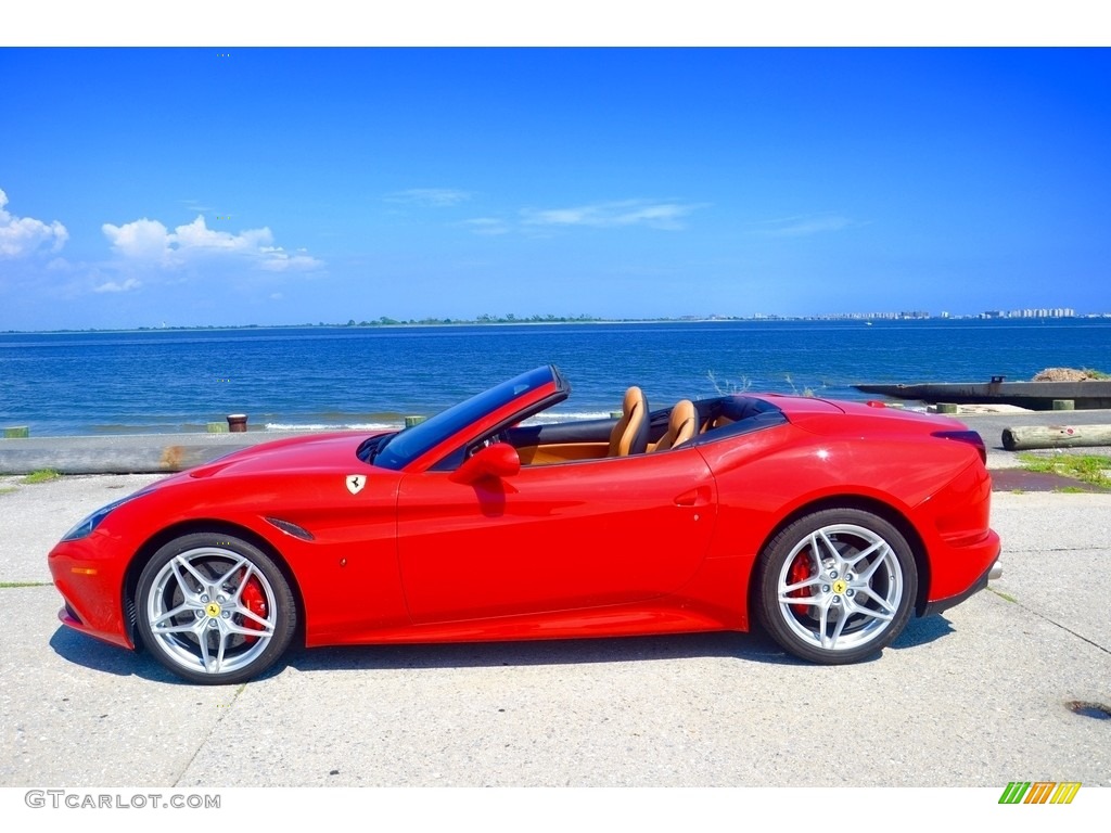 Rosso Scuderia 2015 Ferrari California T Exterior Photo #115062135