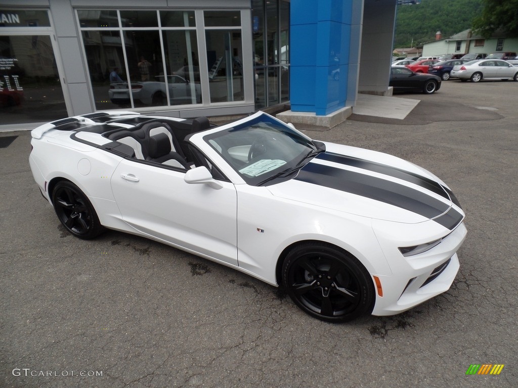 2017 Camaro LT Convertible - Summit White / Ceramic White photo #36