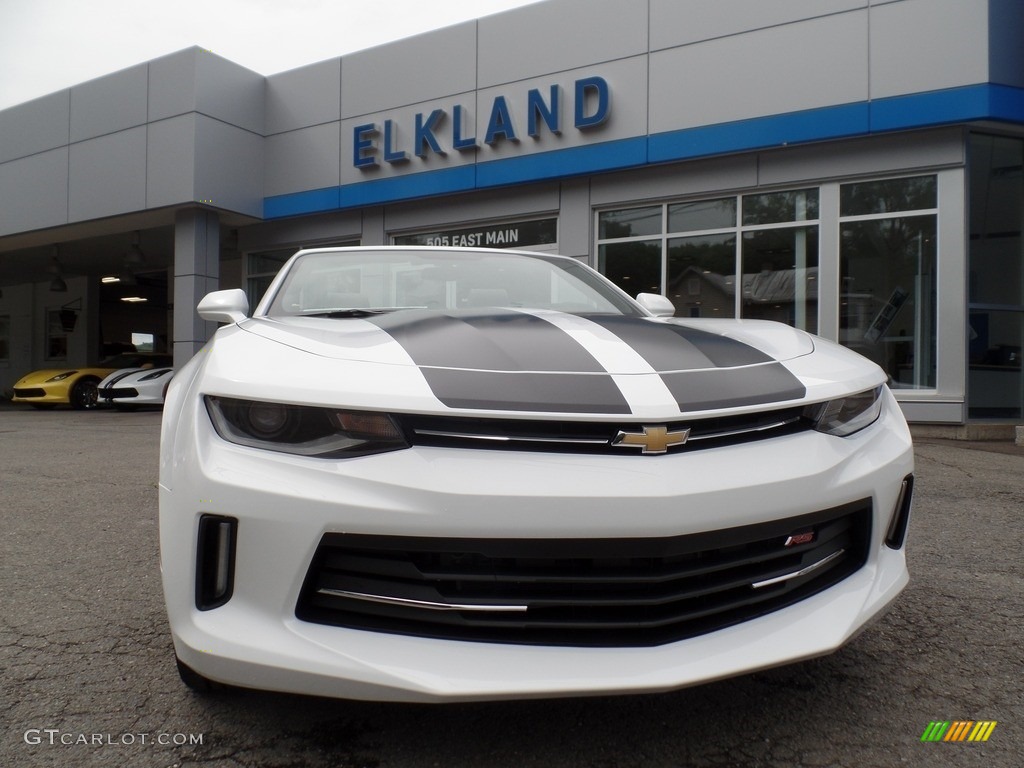 2017 Camaro LT Convertible - Summit White / Ceramic White photo #41