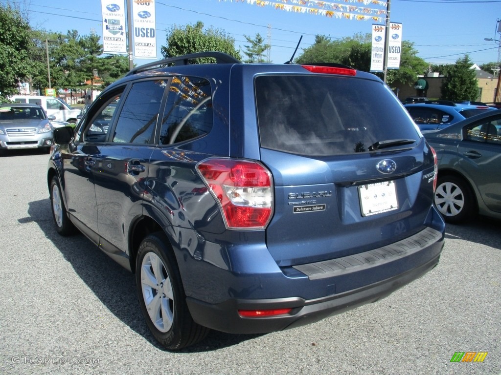 2014 Forester 2.5i Premium - Marine Blue Pearl / Black photo #4