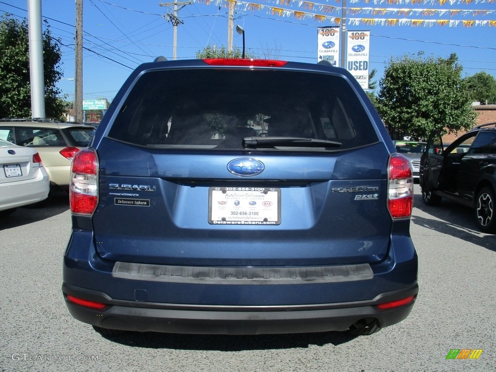 2014 Forester 2.5i Premium - Marine Blue Pearl / Black photo #5