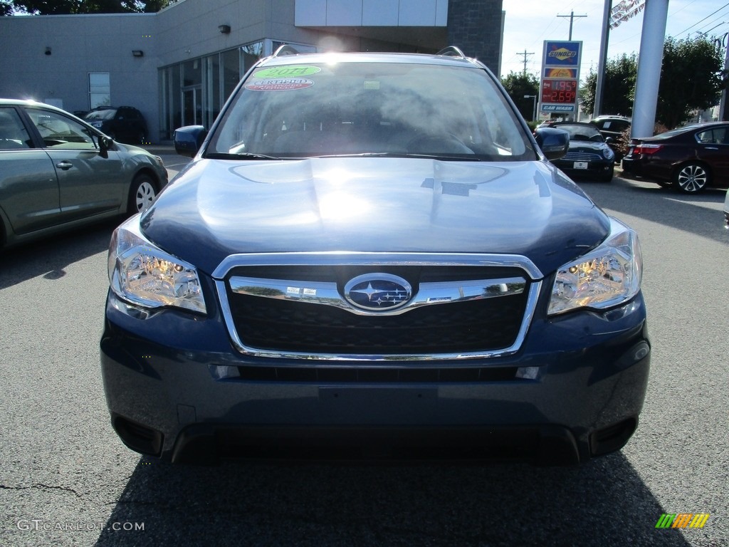2014 Forester 2.5i Premium - Marine Blue Pearl / Black photo #9