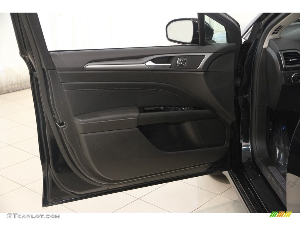 2014 Fusion Titanium AWD - Dark Side / Charcoal Black photo #4