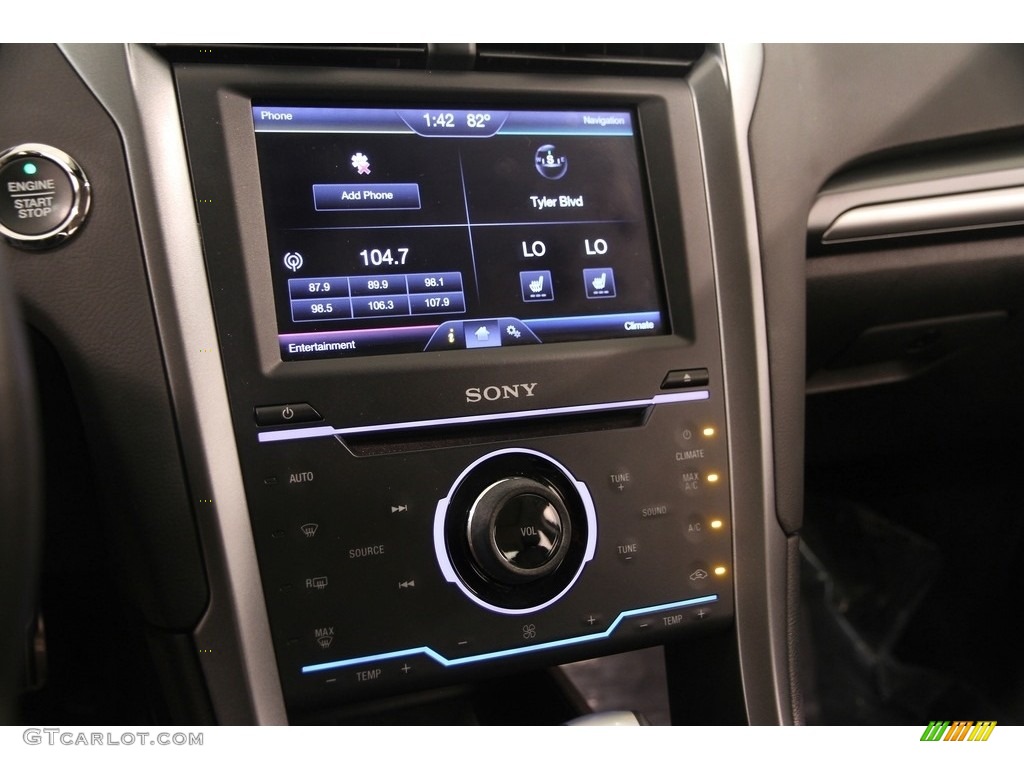 2014 Fusion Titanium AWD - Dark Side / Charcoal Black photo #9