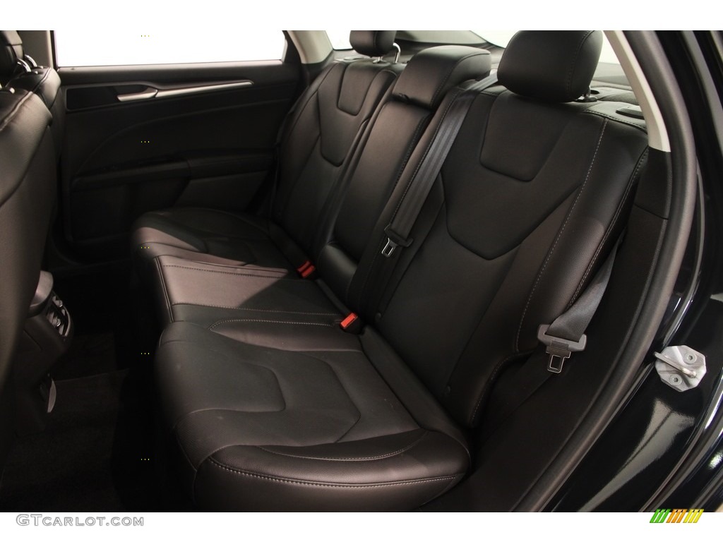 2014 Fusion Titanium AWD - Dark Side / Charcoal Black photo #15