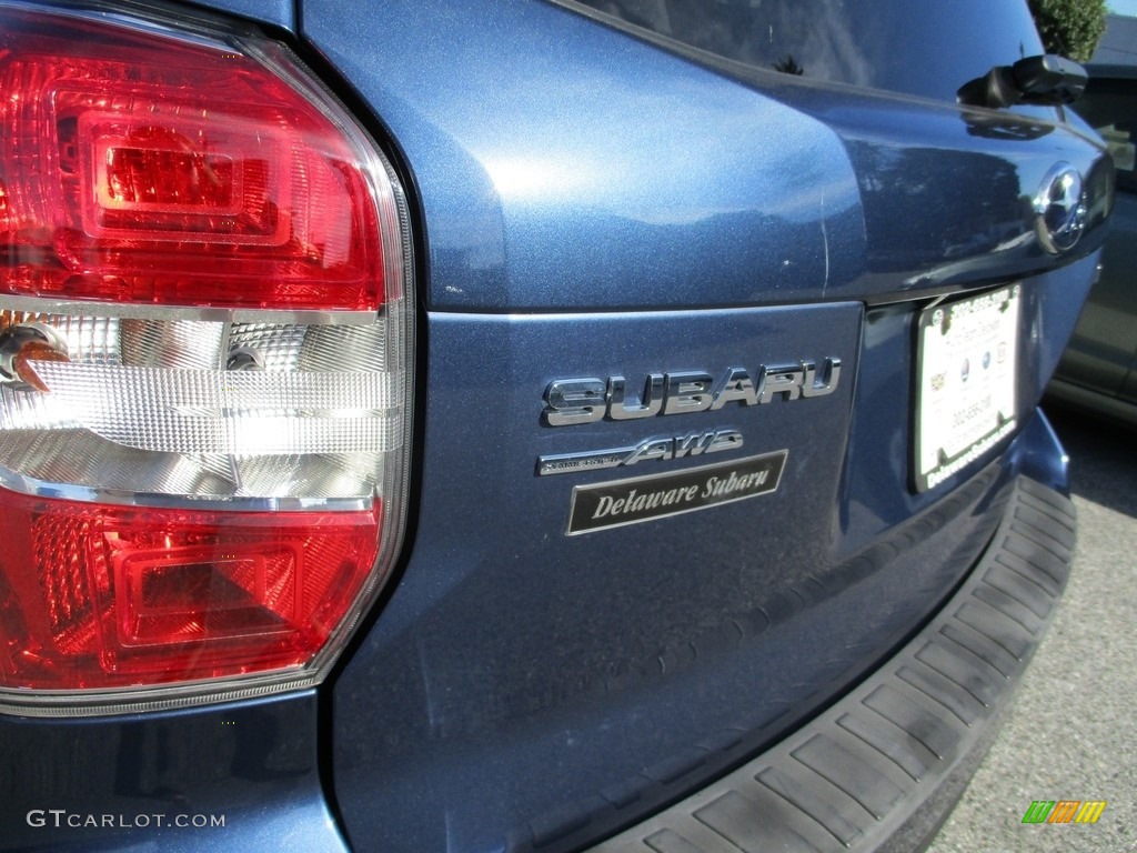 2014 Forester 2.5i Premium - Marine Blue Pearl / Black photo #37