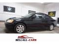 Nighthawk Black Pearl 2003 Honda Civic EX Coupe