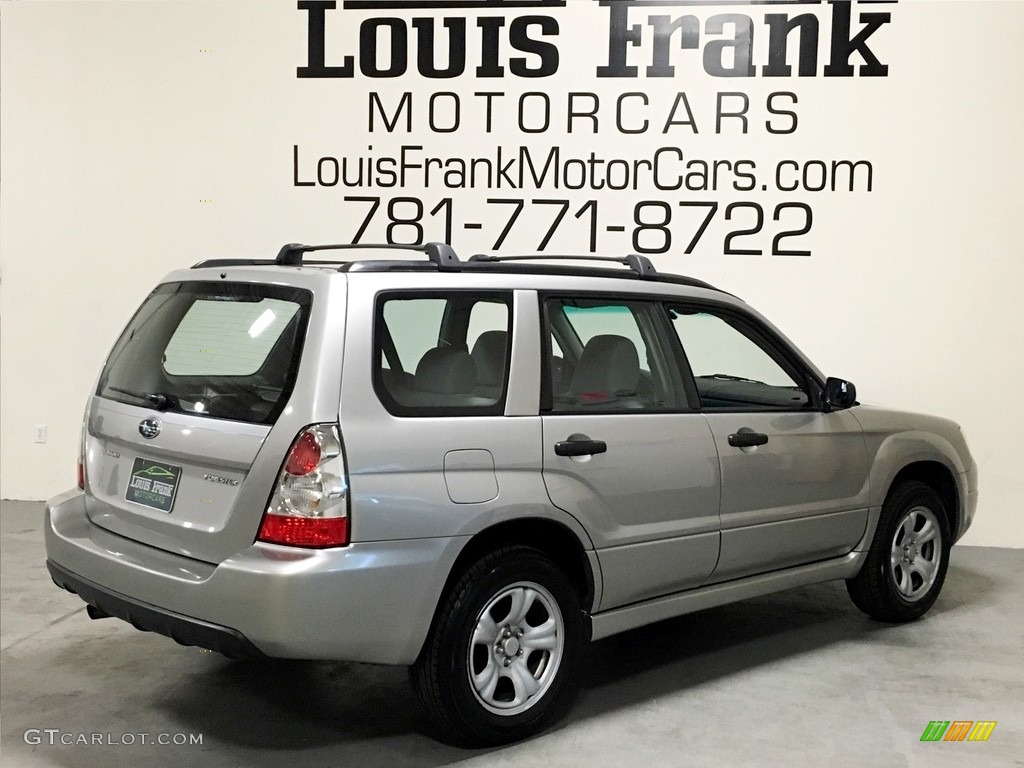 2007 Forester 2.5 X - Crystal Gray Metallic / Graphite Gray photo #20