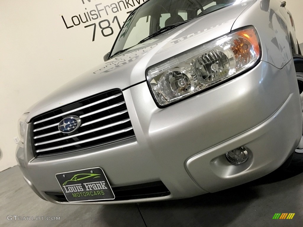 2007 Forester 2.5 X - Crystal Gray Metallic / Graphite Gray photo #25