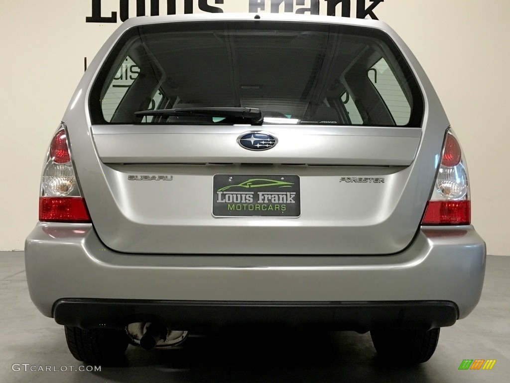2007 Forester 2.5 X - Crystal Gray Metallic / Graphite Gray photo #29