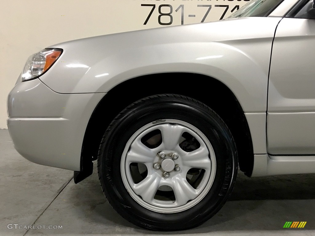 2007 Forester 2.5 X - Crystal Gray Metallic / Graphite Gray photo #31