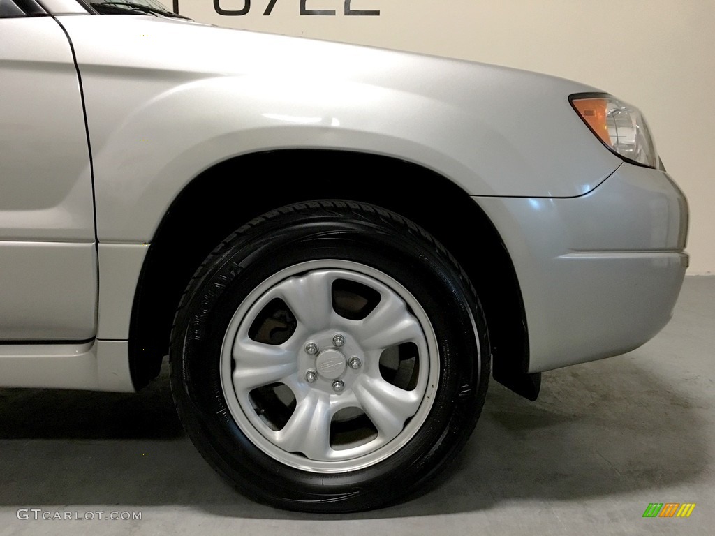 2007 Forester 2.5 X - Crystal Gray Metallic / Graphite Gray photo #32