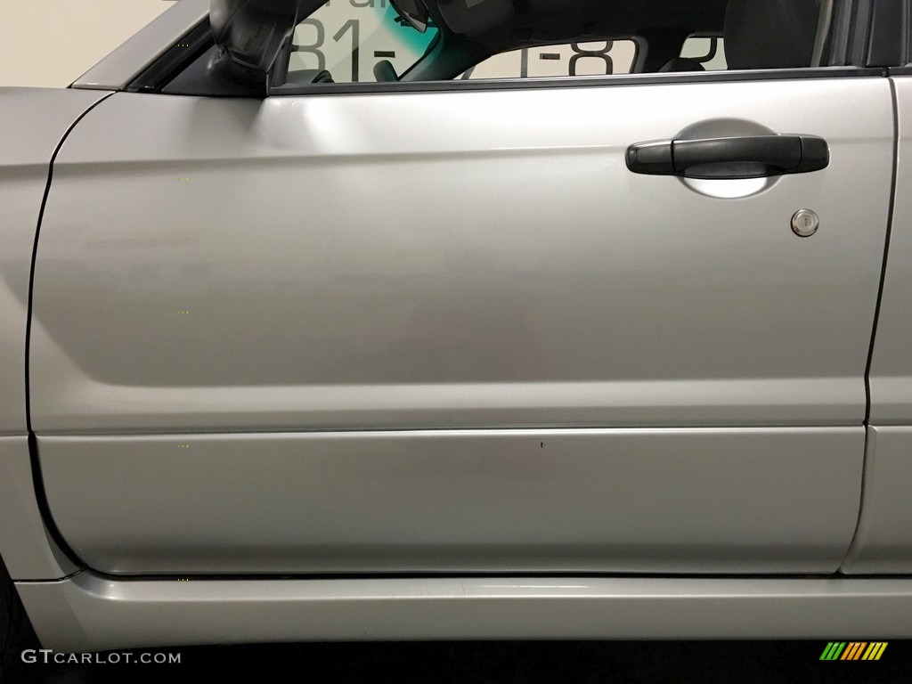 2007 Forester 2.5 X - Crystal Gray Metallic / Graphite Gray photo #33