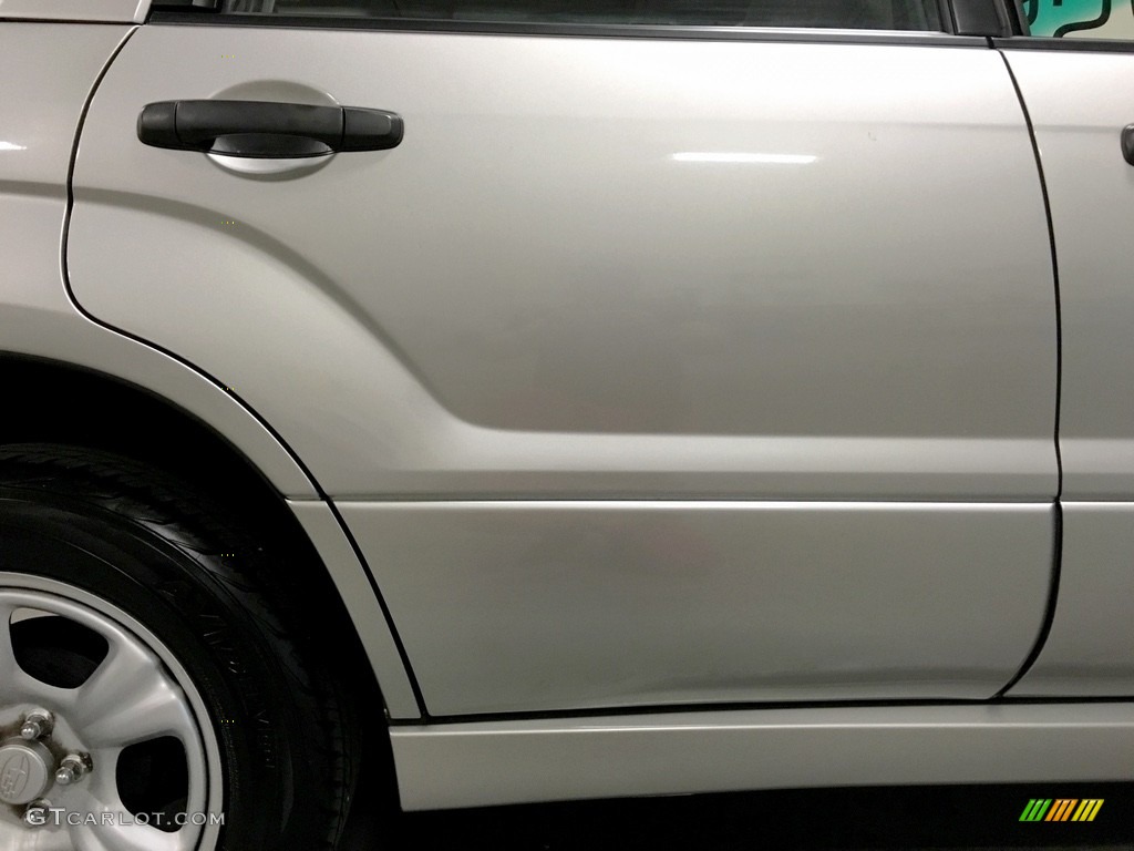 2007 Forester 2.5 X - Crystal Gray Metallic / Graphite Gray photo #36