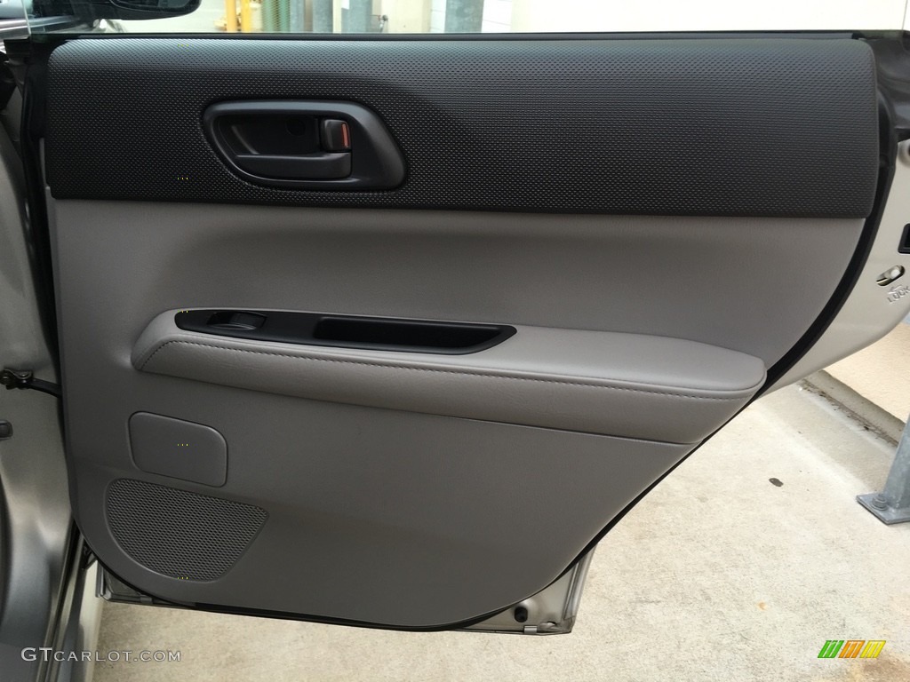 2007 Forester 2.5 X - Crystal Gray Metallic / Graphite Gray photo #71