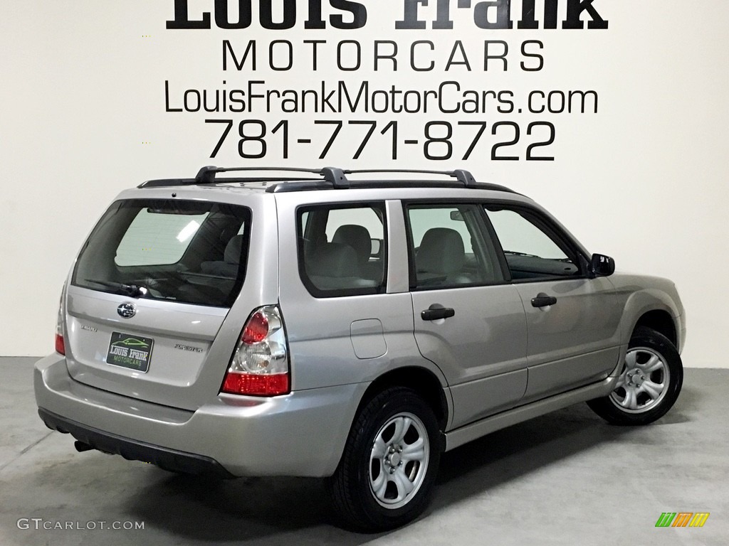 2007 Forester 2.5 X - Crystal Gray Metallic / Graphite Gray photo #100