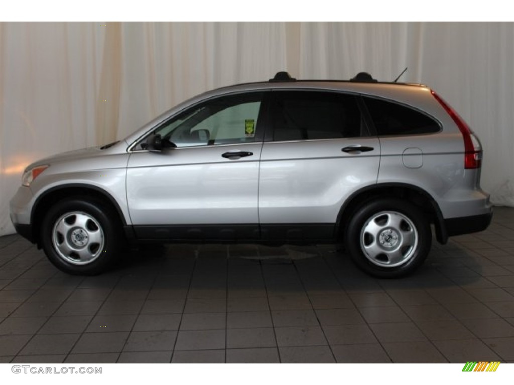 2010 CR-V LX AWD - Alabaster Silver Metallic / Gray photo #5