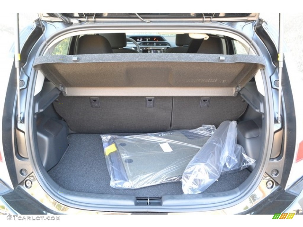 2016 Prius c Two - Black Sand Pearl / Black photo #8