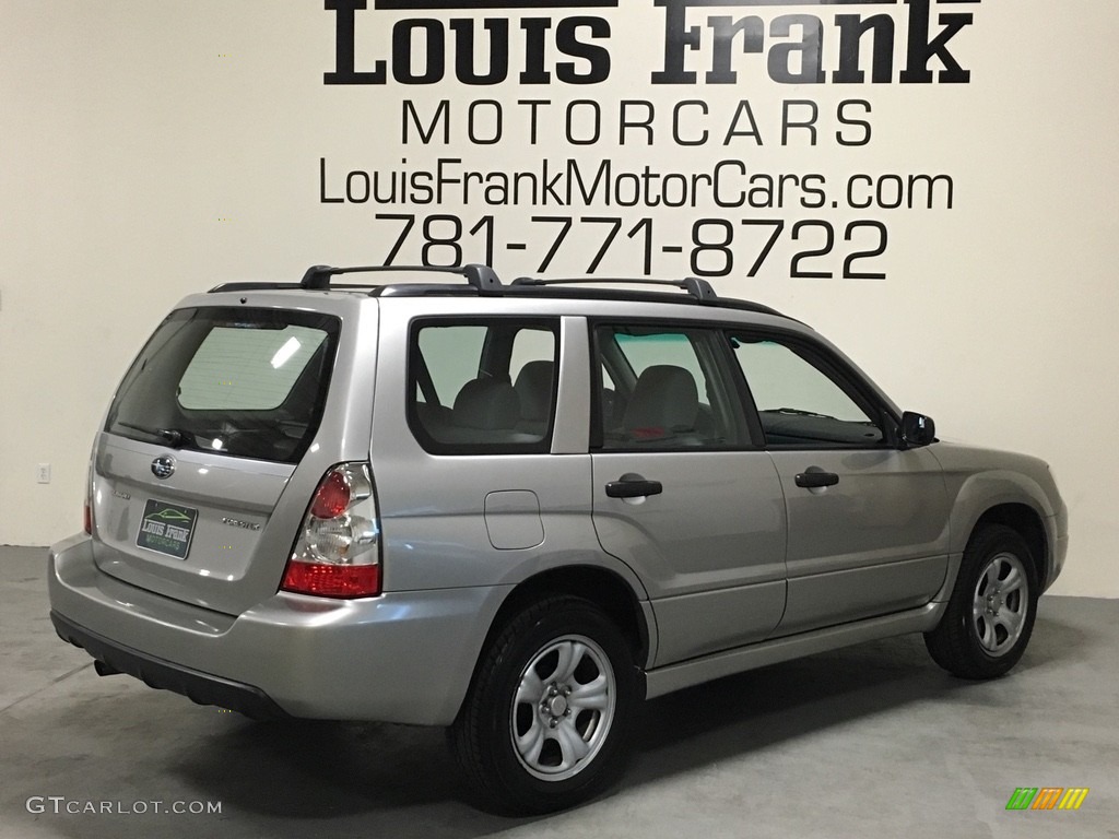2007 Forester 2.5 X - Crystal Gray Metallic / Graphite Gray photo #103