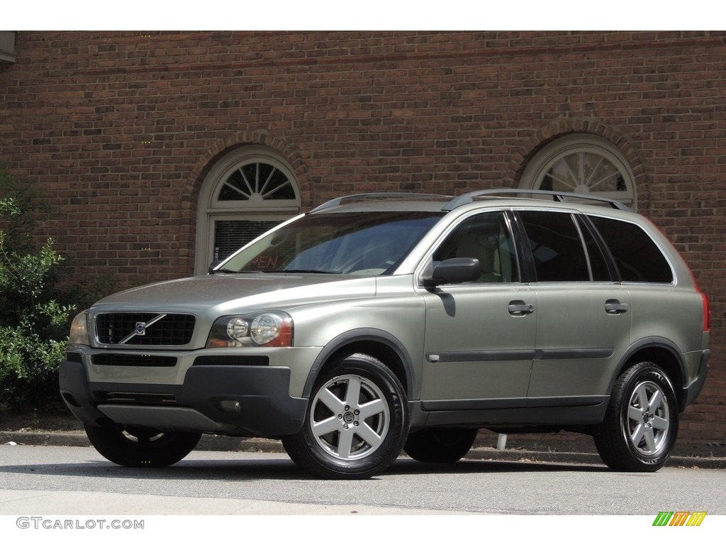 2006 XC90 2.5T - Willow Green Metallic / Taupe/Light Taupe photo #2