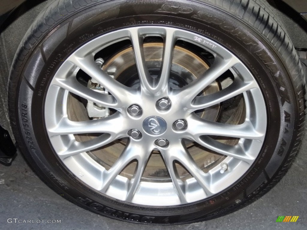 2013 G 37 Journey Sedan - Black Obsidian / Stone photo #22