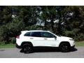 2017 Bright White Jeep Cherokee Sport Altitude  photo #5