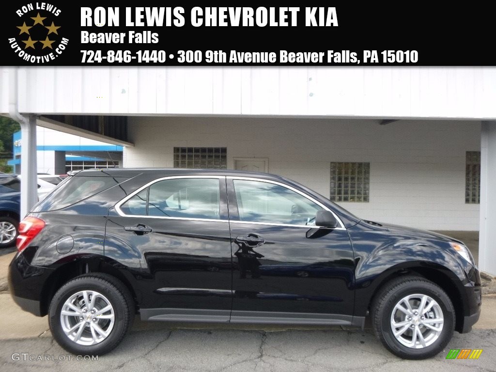 Black Chevrolet Equinox