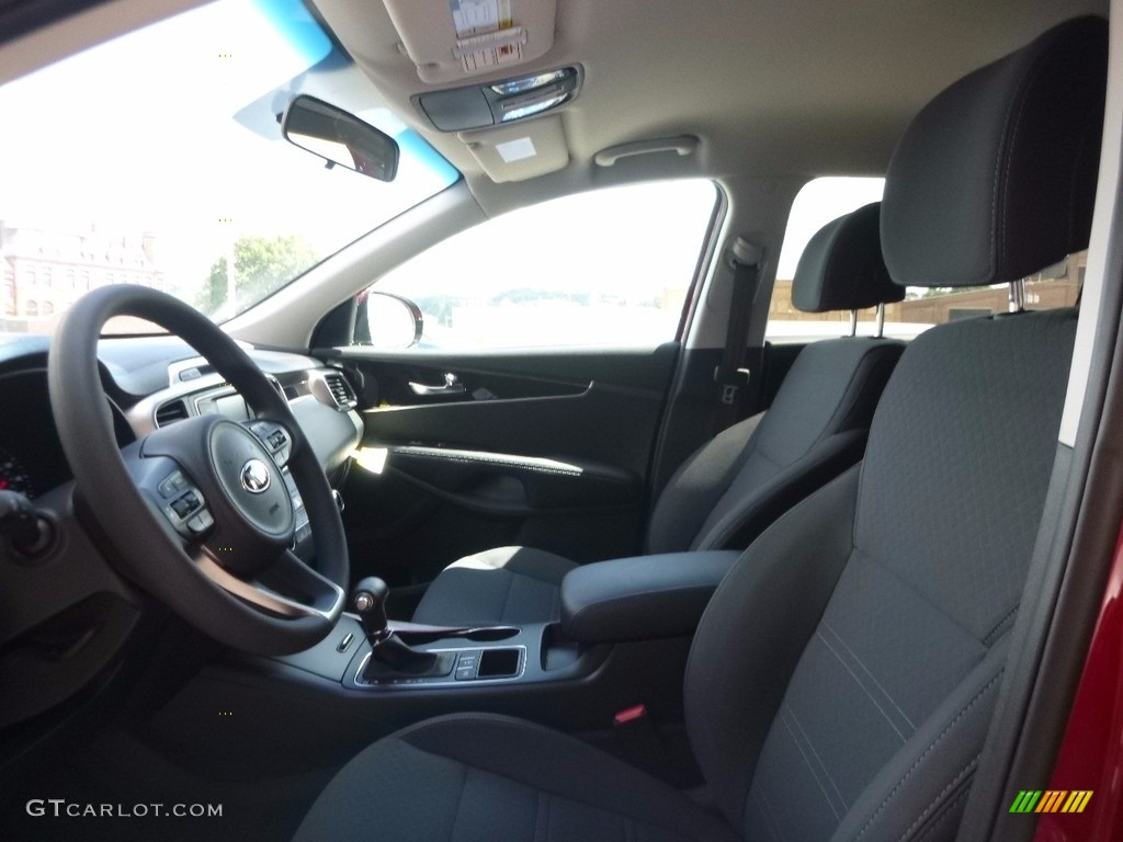 2017 Sorento LX V6 AWD - Remington Red / Black photo #11