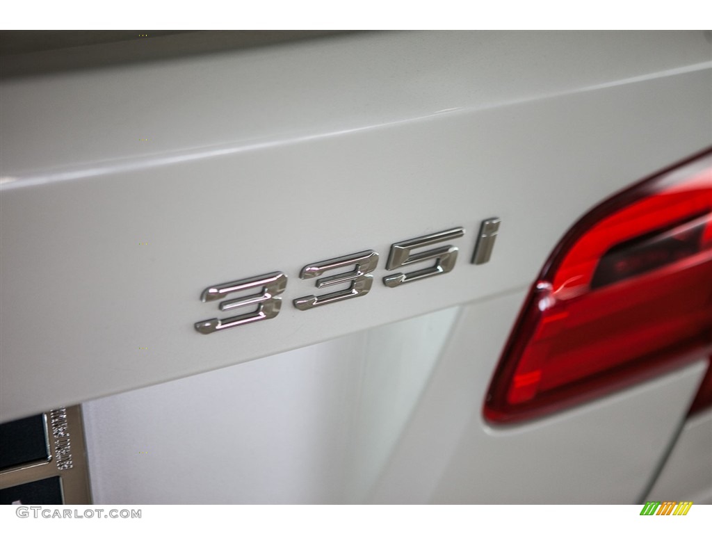 2013 3 Series 335i Coupe - Mineral White Metallic / Coral Red/Black photo #7