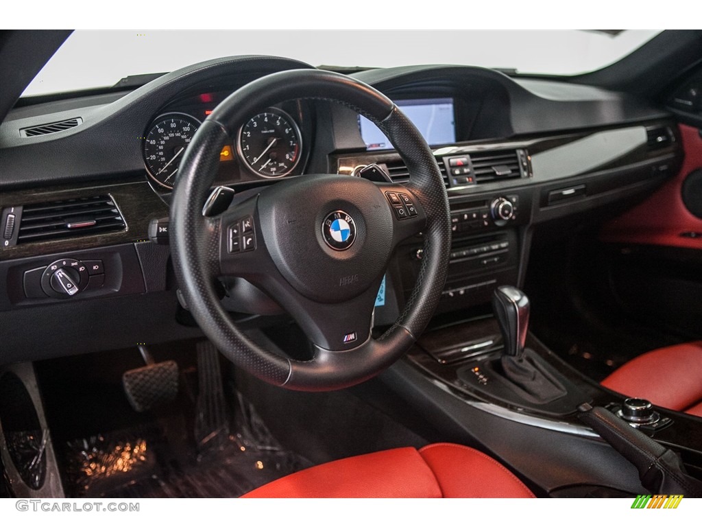 2013 3 Series 335i Coupe - Mineral White Metallic / Coral Red/Black photo #18
