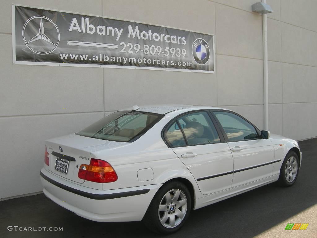 2005 3 Series 325i Sedan - Alpine White / Sand photo #15