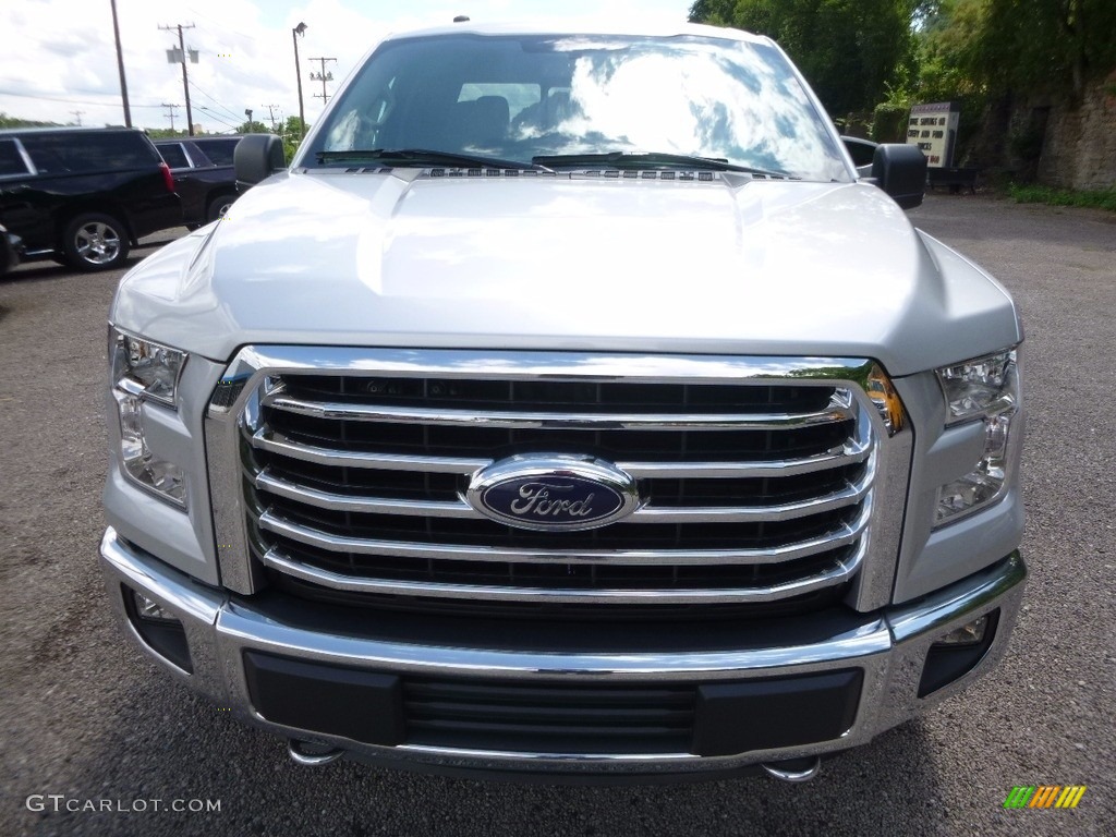 2016 F150 XLT SuperCab 4x4 - Ingot Silver / Medium Earth Gray photo #7