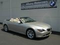 2007 Mineral Silver Metallic BMW 6 Series 650i Convertible  photo #2