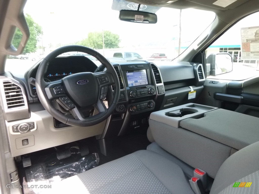 2016 F150 XLT SuperCab 4x4 - Ingot Silver / Medium Earth Gray photo #12