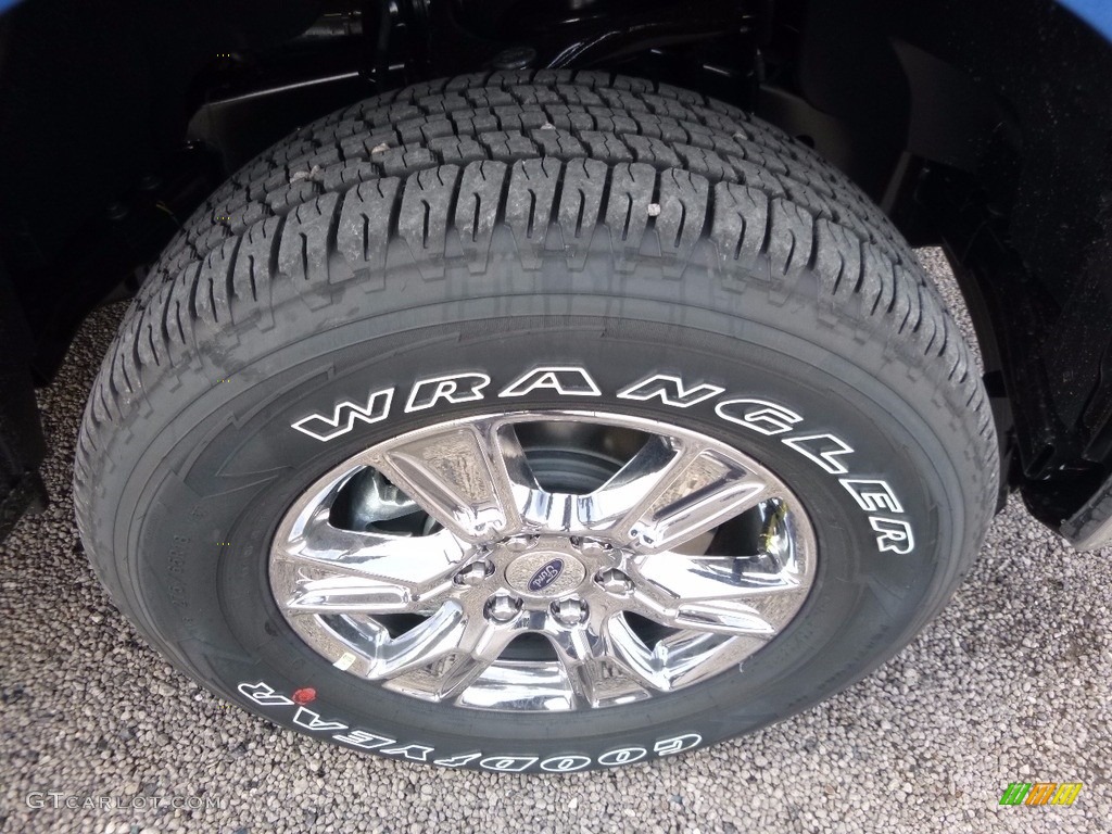 2016 F150 XLT SuperCrew 4x4 - Blue Flame / Medium Earth Gray photo #9