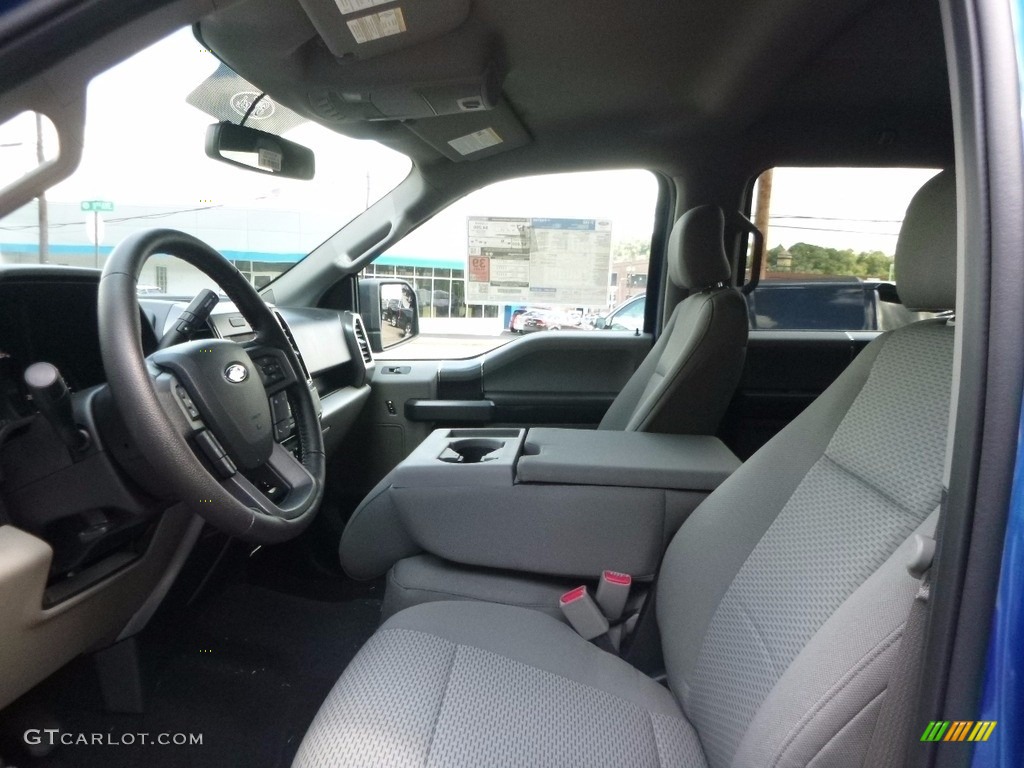 2016 F150 XLT SuperCrew 4x4 - Blue Flame / Medium Earth Gray photo #10