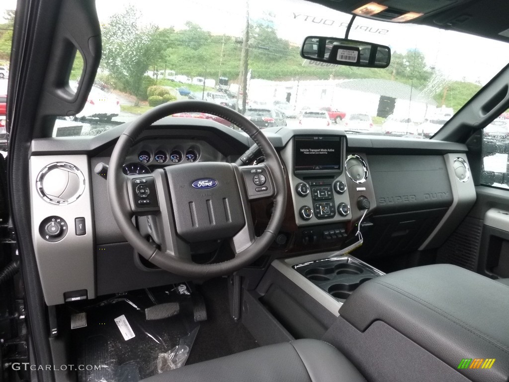 2016 F250 Super Duty Platinum Crew Cab 4x4 - Magnetic Metallic / Black photo #9