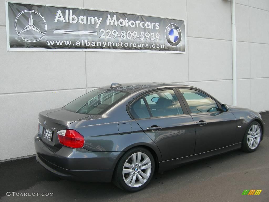 2008 3 Series 328i Sedan - Sparkling Graphite Metallic / Black photo #14