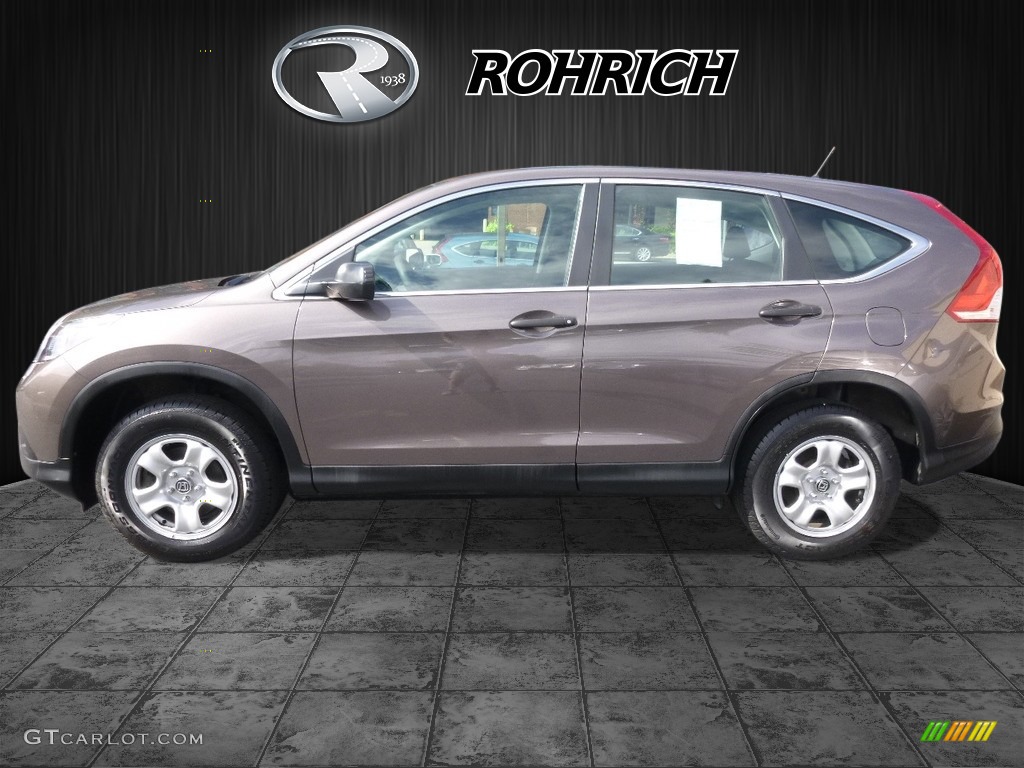 2014 CR-V LX AWD - Urban Titanium Metallic / Black photo #4