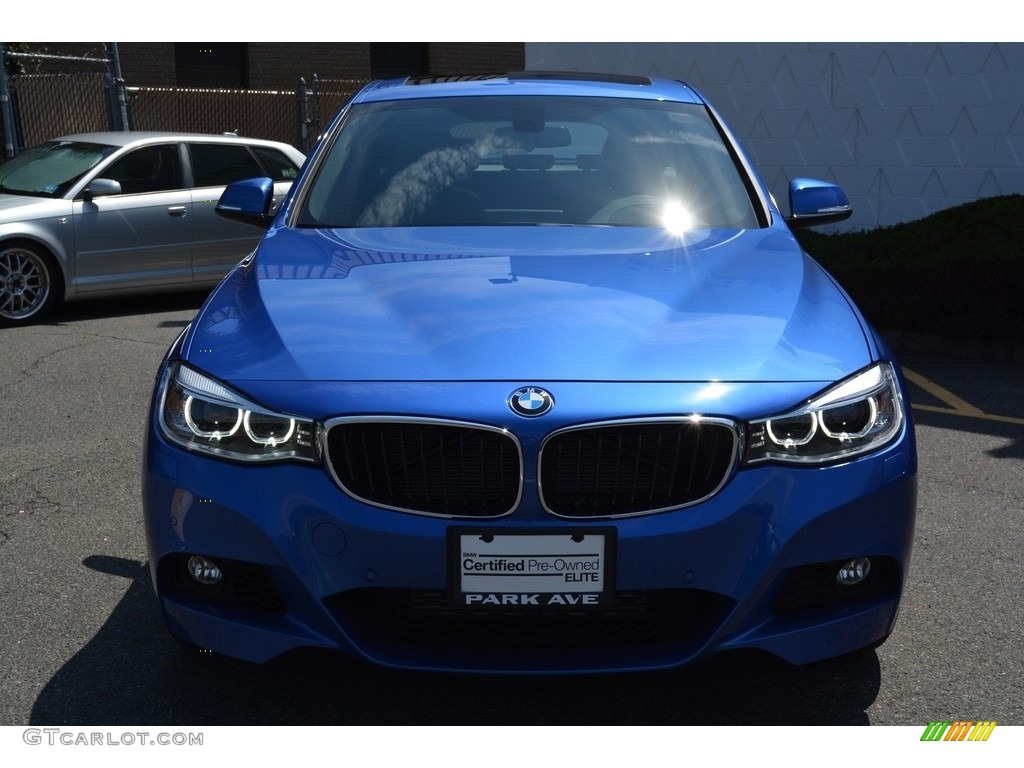 2016 3 Series 335i xDrive Gran Turismo - Estoril Blue Metallic / Black photo #7