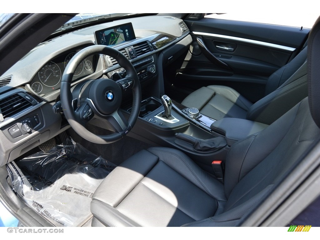 2016 3 Series 335i xDrive Gran Turismo - Estoril Blue Metallic / Black photo #11