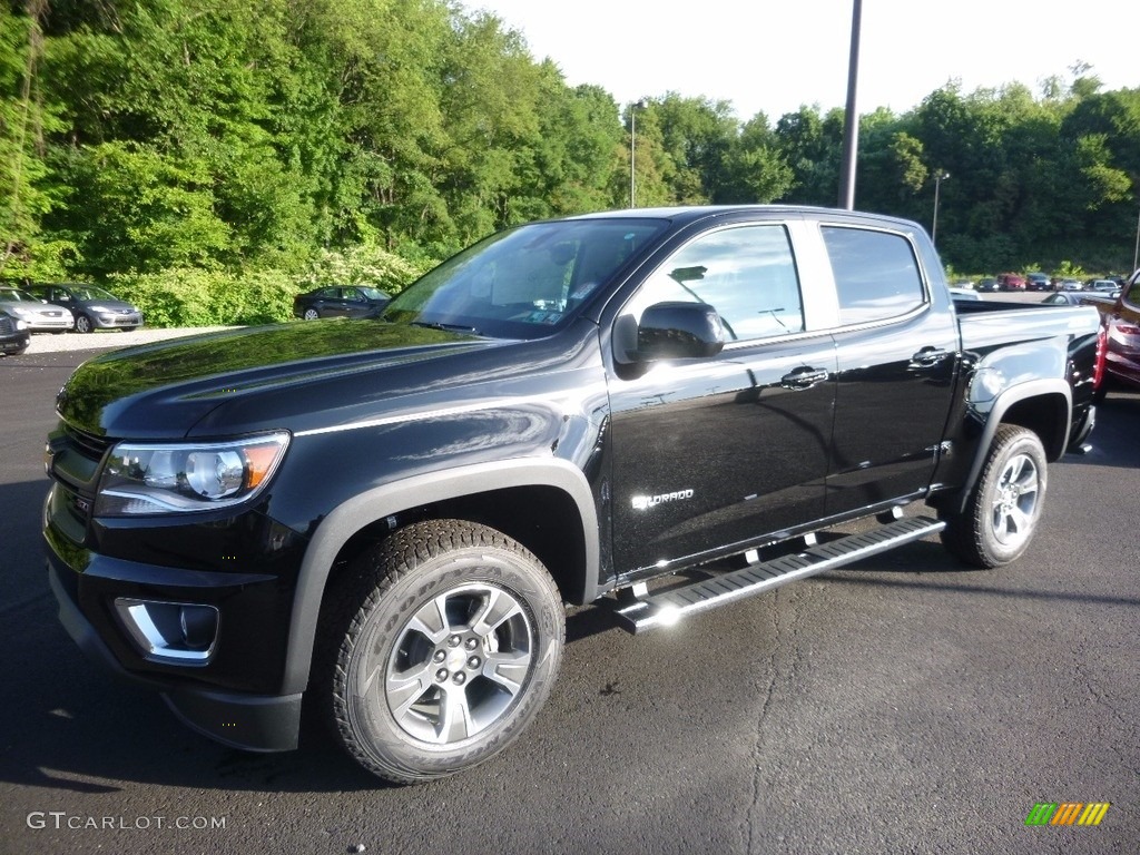 2016 Colorado Z71 Crew Cab 4x4 - Black / Jet Black photo #1