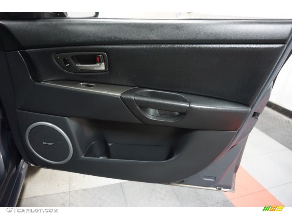 2007 MAZDA3 s Touring Hatchback - Galaxy Gray Mica / Black photo #17