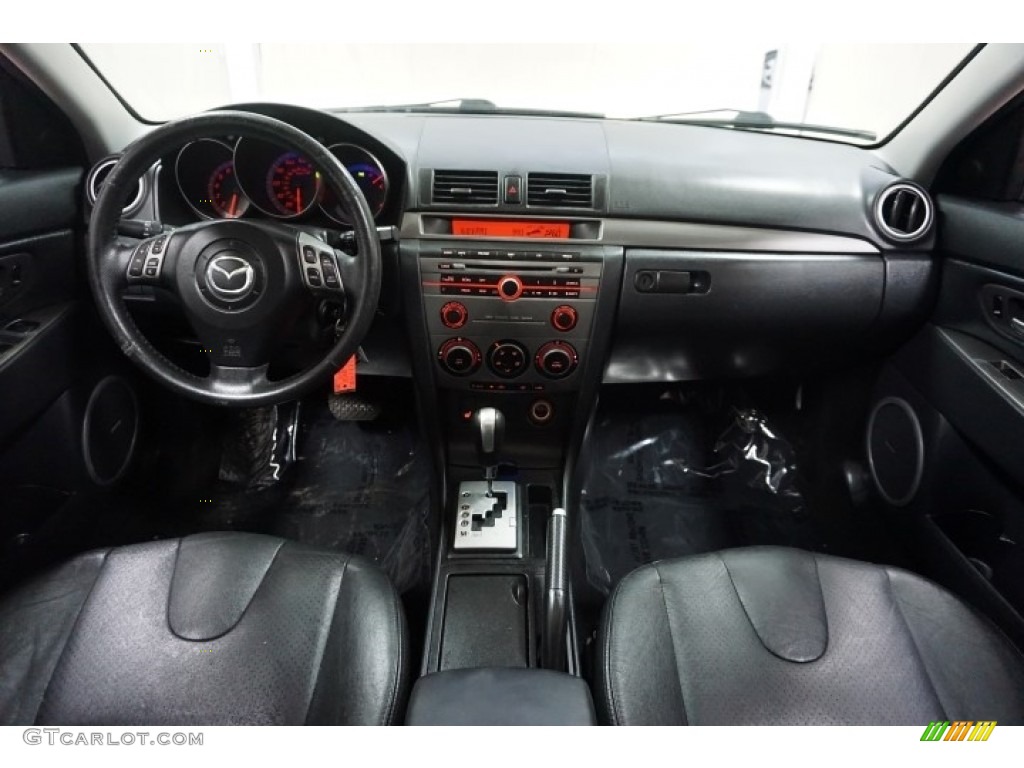 2007 MAZDA3 s Touring Hatchback - Galaxy Gray Mica / Black photo #26
