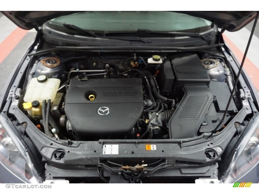 2007 MAZDA3 s Touring Hatchback - Galaxy Gray Mica / Black photo #43