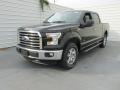 2016 Shadow Black Ford F150 XLT SuperCrew 4x4  photo #7